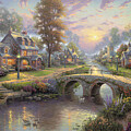 Sunset On Lamplight Lane